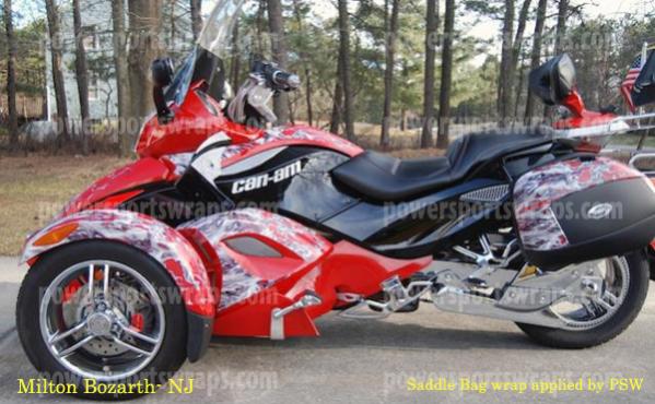 ORDER your silver red spyder kit by calling 814-838-6377 or shop powersportswraps.com