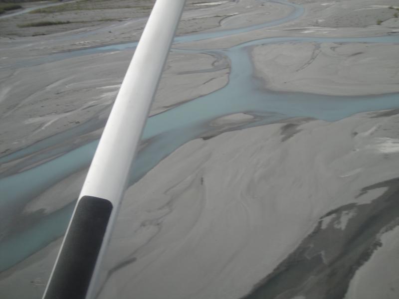 Palmer, Alaska - Glacial run-off.