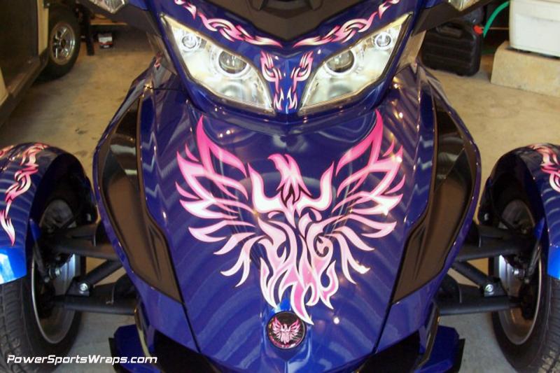 Phoenix Tribal Pink fade - RT Phoenix tribal kit Pink-White fade.