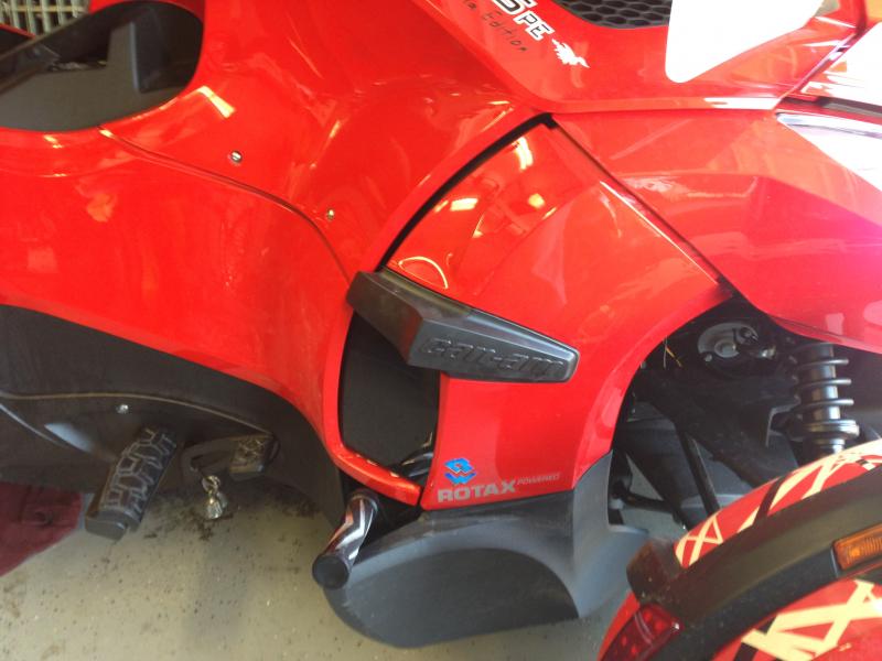 Plasti-dipped panel