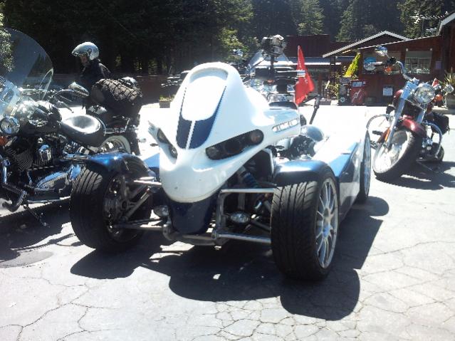 Quad front view