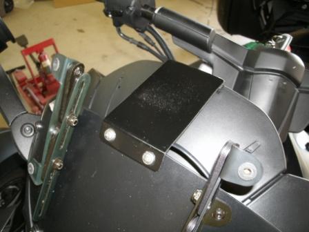 Radar dector mount