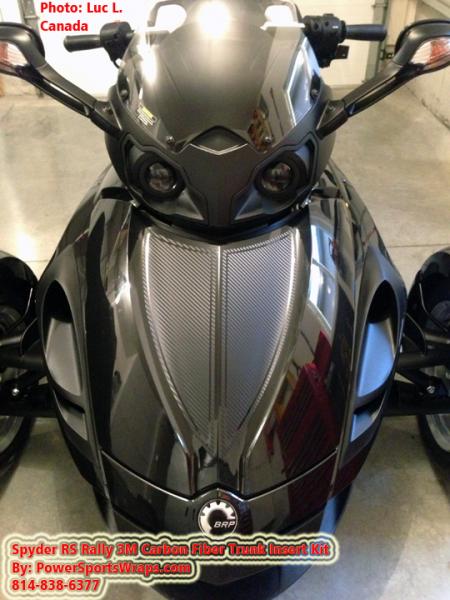 RS Rally 3M carbon Fiber Frunk insert. Order yours TODAY...! 814-838-6377