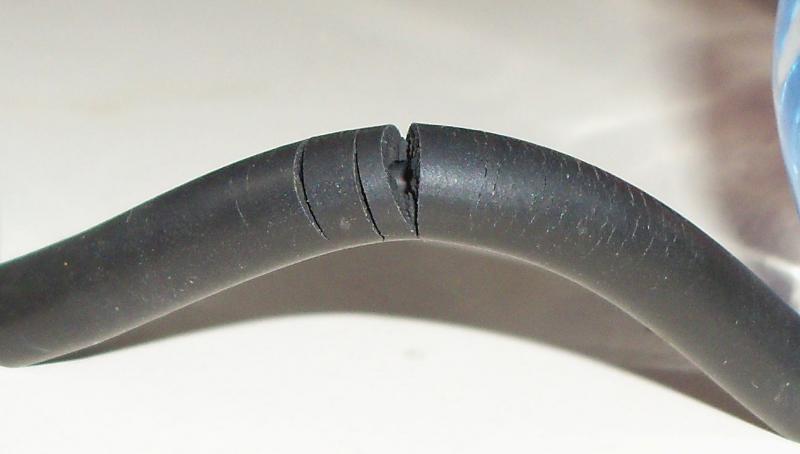 RT-Cracked Vacuum Hose 1