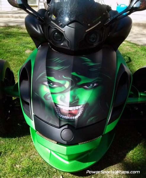 She Hulk frunk wrap