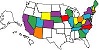 sm all motorcycles VisitedStatesMap