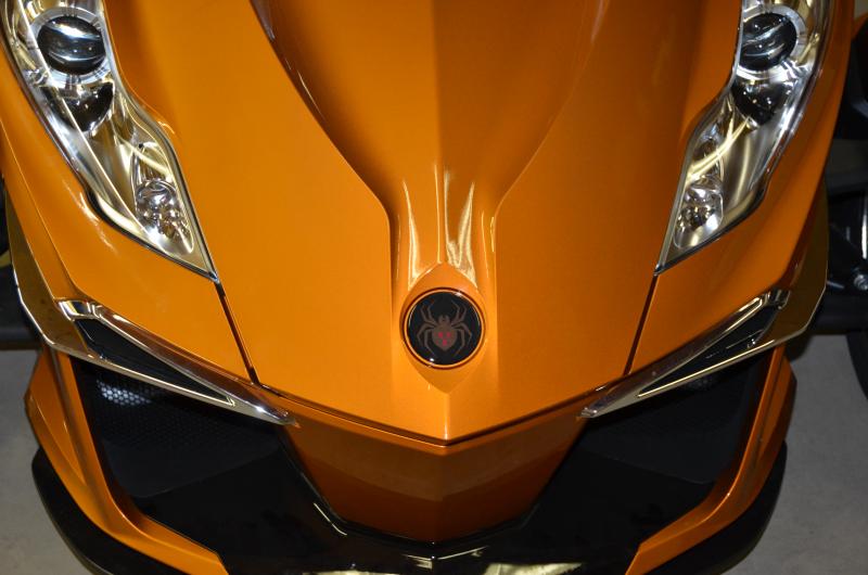 Spyder Decals Frunk