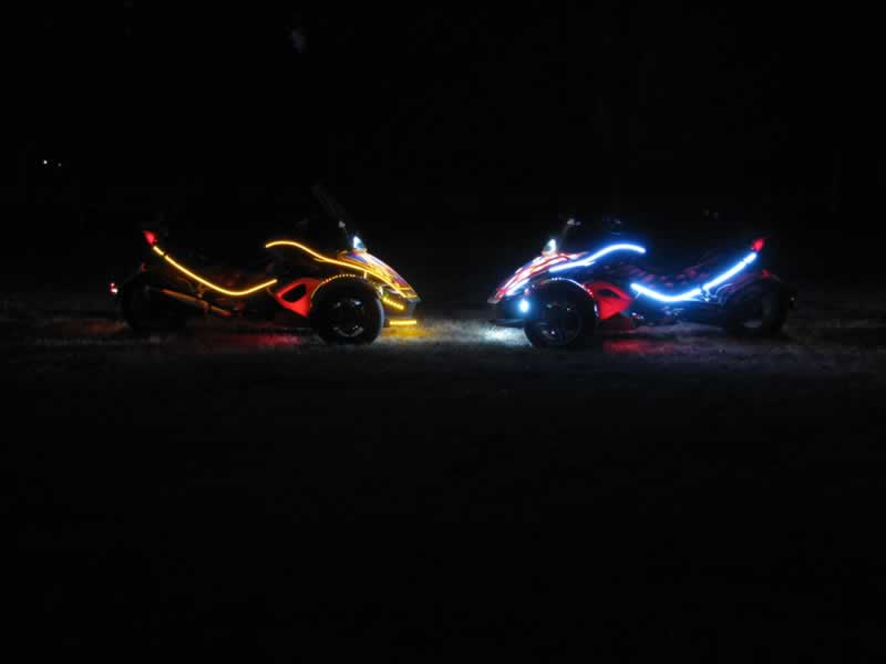 Spyder lighting wars face off