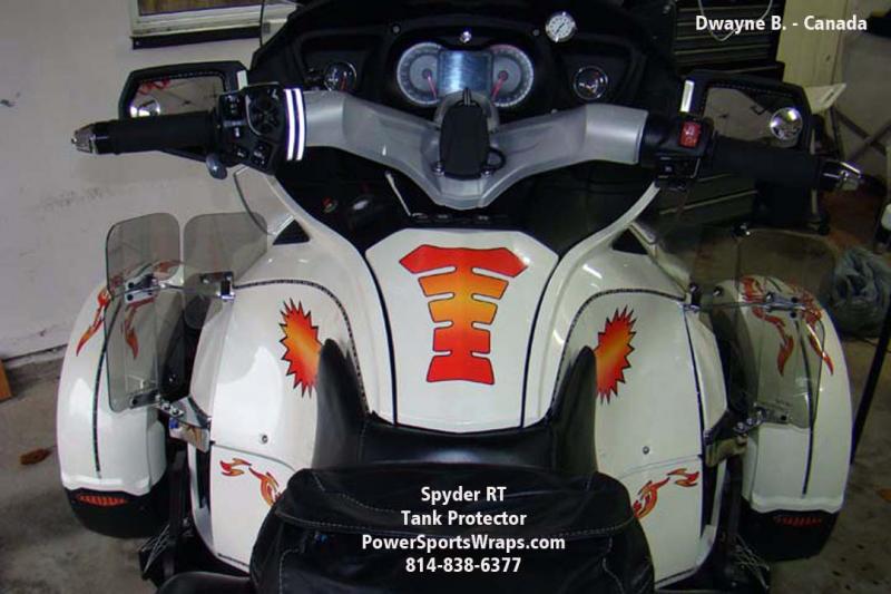 Spyder RT CustomTank protector