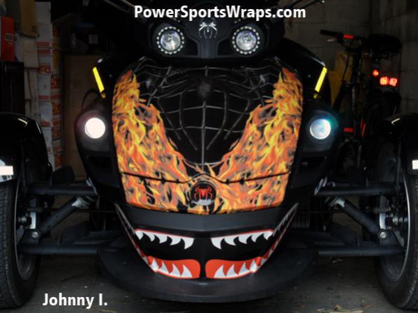 Spyder Teeth graphics kit.  ORDER 814-838-6377