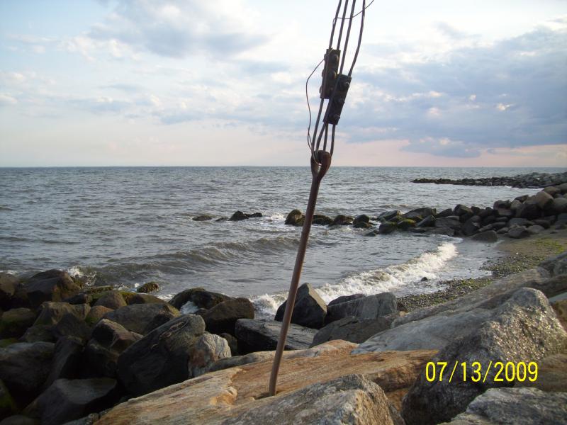 The beach.
