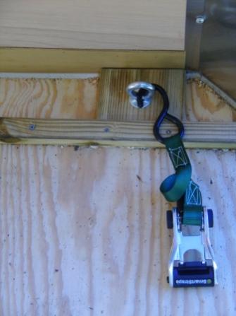 Tie down points