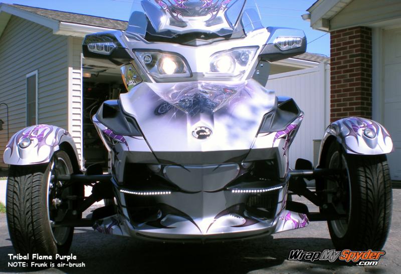 Tribal Flame Purple 5
