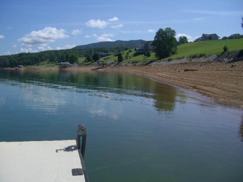 View from the dock