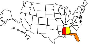 VisitedStatesMap 1