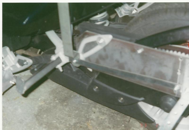 wheel chair bracket