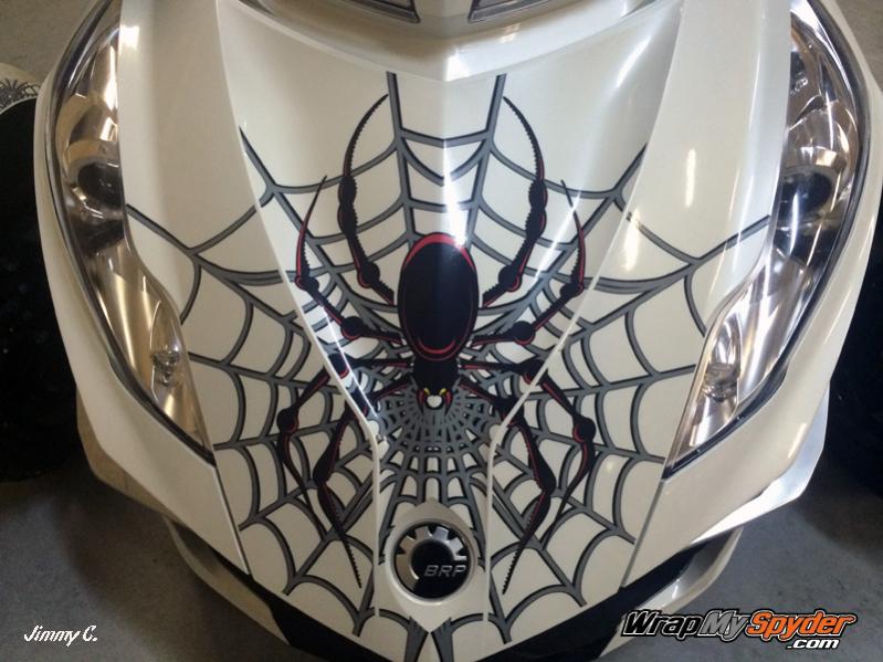 Woody Web Frunk kit produced on transparent film